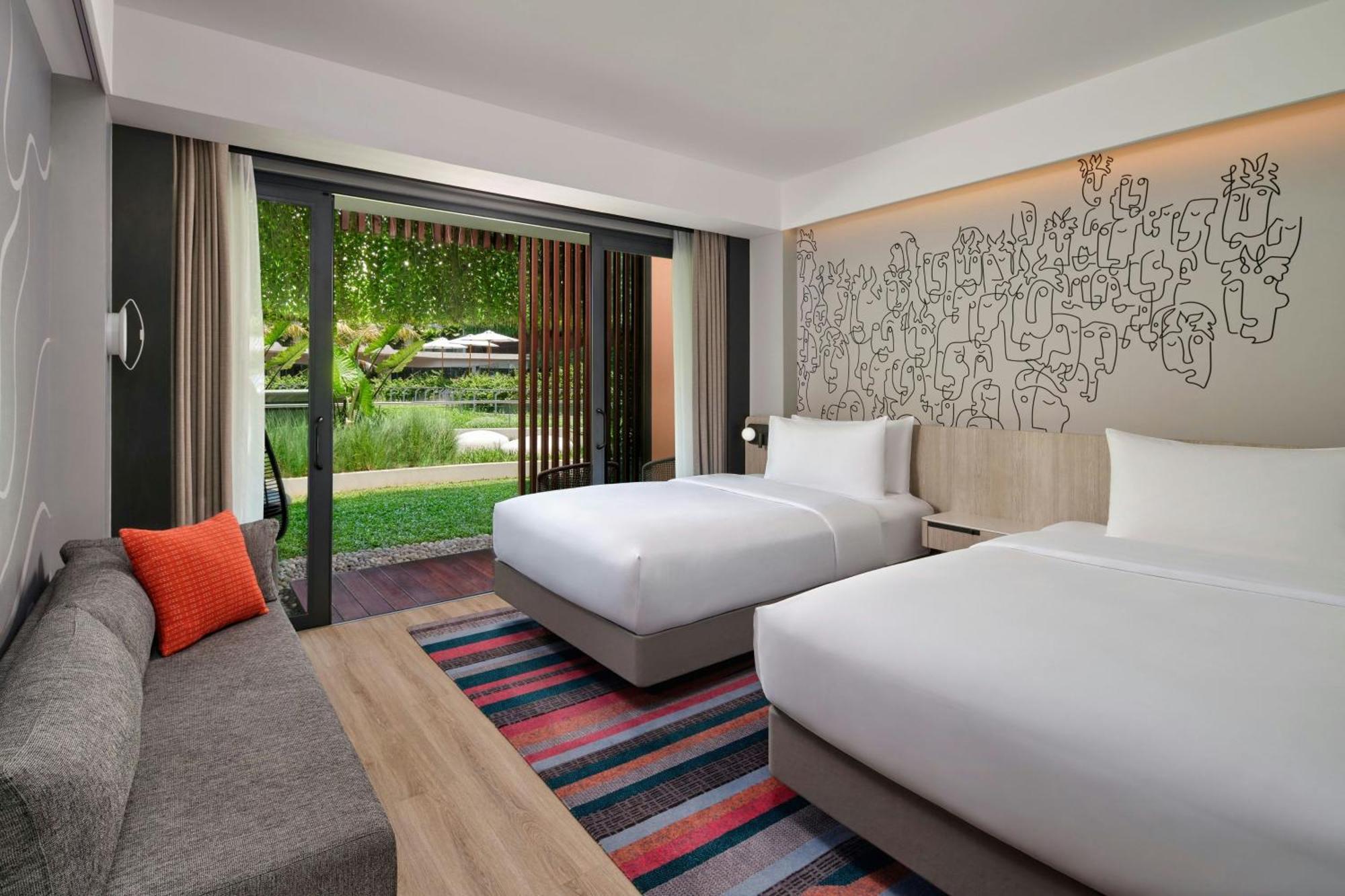 Aloft Bali Kuta At Beachwalk Exterior foto