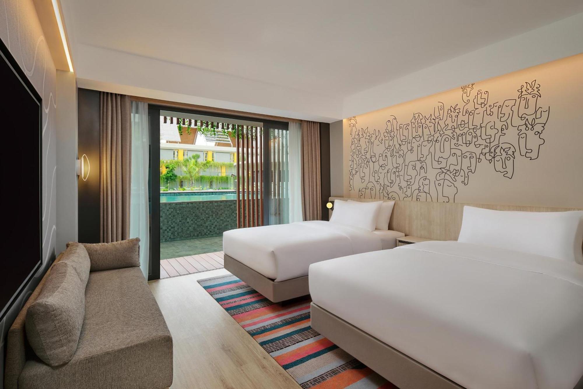Aloft Bali Kuta At Beachwalk Exterior foto